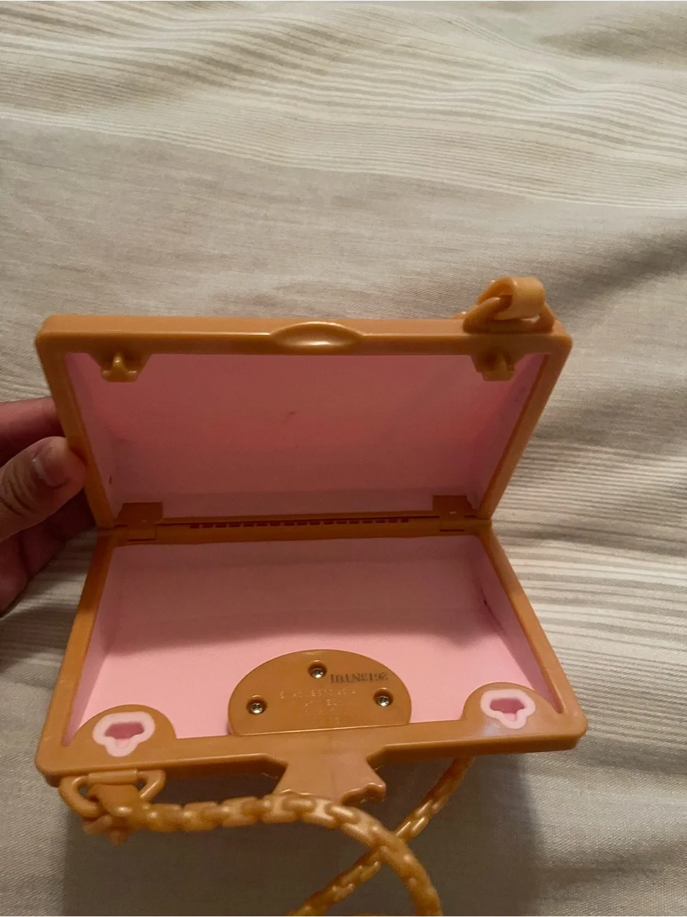 Disney Pink Princess Mini Crossbody with Gold Strap